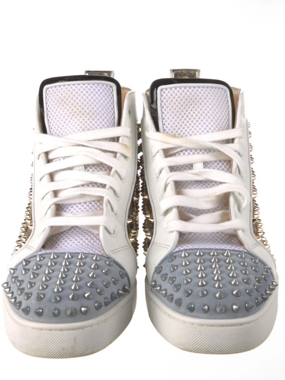 Christian Louboutin Printed High Top Sneakers